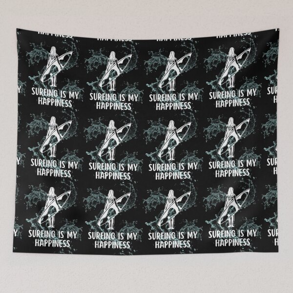 Item preview, SURFING IS MY HAPPINESS designed and sold by MJ96-PRO.