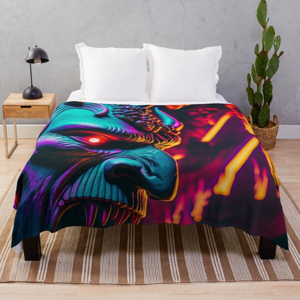 Item preview, Devil With Neon Colors Futurisic - Trending designed and sold by Dualism619.