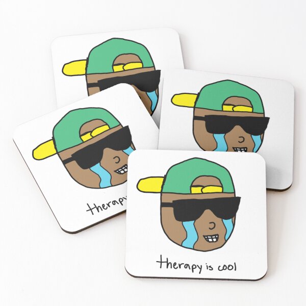 Item preview, Therapy Is Cool designed and sold by goowapsquiat.