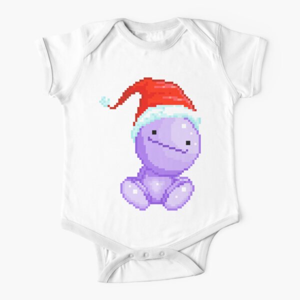 Santa Nohohon for Christmas Short Sleeve Baby One-Piece