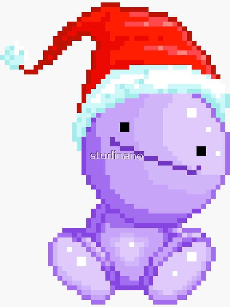 Thumbnail 3 of 3, Sticker, Santa Nohohon for Christmas designed and sold by studinano.