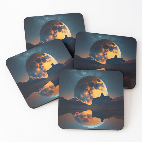 Item preview, Moonrise in imagined world designed and sold by AllYouNeed99.