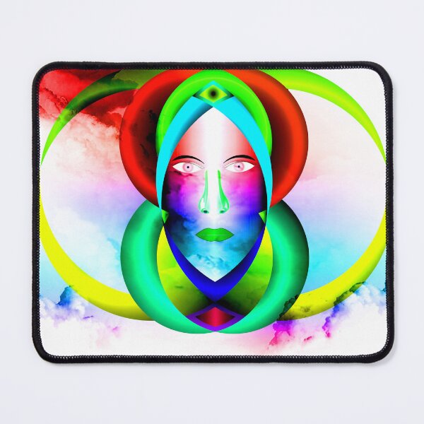 Item preview, The face of the woman emerging from the clouds designed and sold by Bigrow.