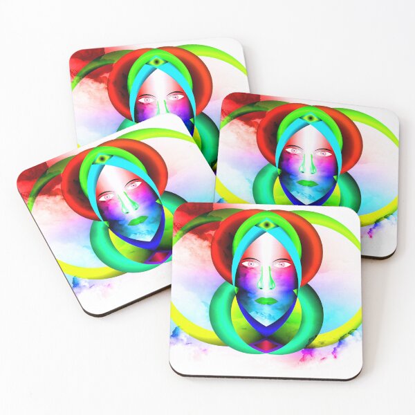 Item preview, The face of the woman emerging from the clouds designed and sold by Bigrow.