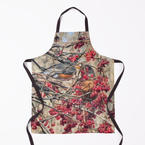 Item preview, Just a Couple of Robins Sharing the Berries! designed and sold by SXW Designs.