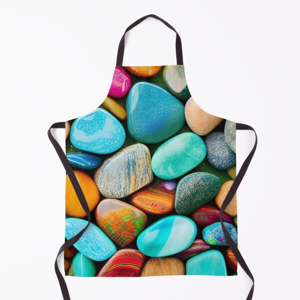Item preview, Colorful stones 9 designed and sold by blackwhiteblue.