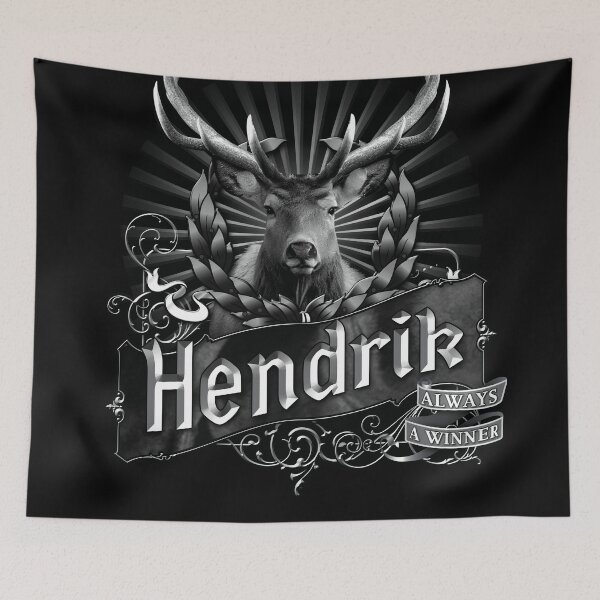 Item preview, Old-Timey Deer/Buck Label with Hendrik on it: A Vintage-Inspired Piece of Badassery designed and sold by PlaTolstoy.