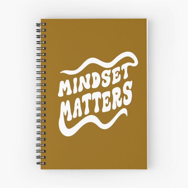 Artikelvorschau, Mindset Matters (Braun - Weiß) entworfen und verkauft von Mindset-Purpose.