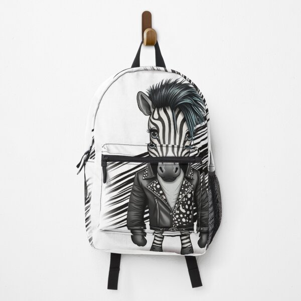 Item preview, Zebra Rockera: the must-have for all rock lovers designed and sold by BeerBot.