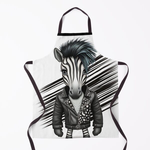 Item preview, Zebra Rockera: the must-have for all rock lovers designed and sold by BeerBot.