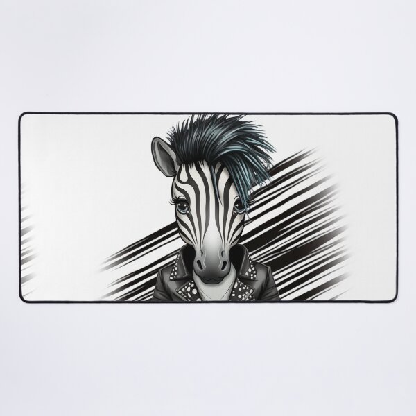 Item preview, Zebra Rockera: the must-have for all rock lovers designed and sold by BeerBot.