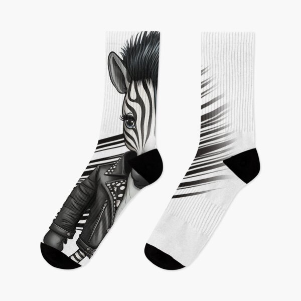 Item preview, Zebra Rockera: the must-have for all rock lovers designed and sold by BeerBot.