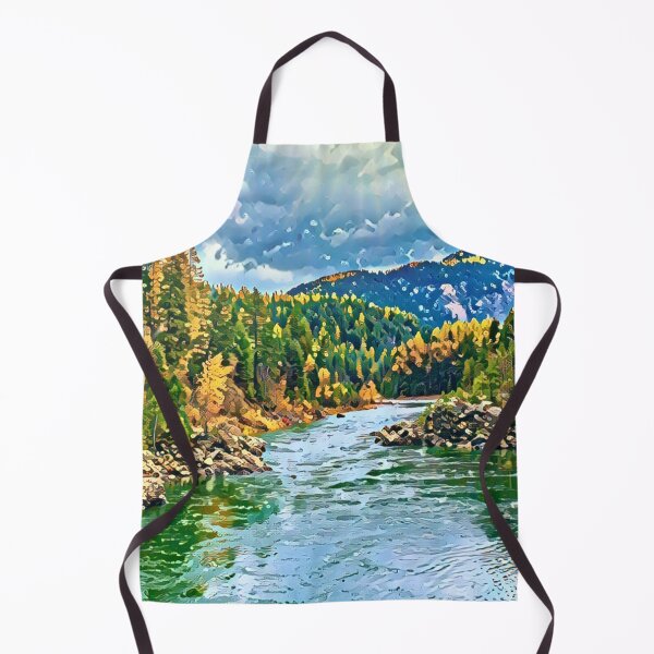 Item preview, By The River Side (River In The Woods) designed and sold by UniqueDeignz.