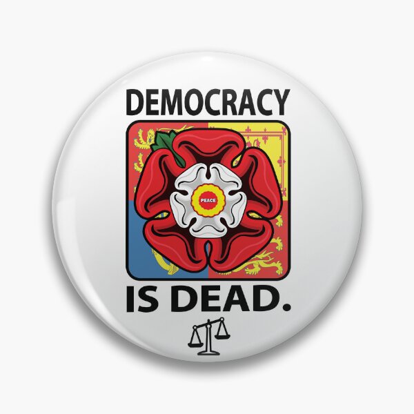 Item preview, Democracy Is Dead (2023) designed and sold by CussRoberts.
