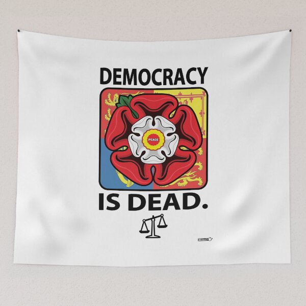 Item preview, Democracy Is Dead (2023) designed and sold by CussRoberts.