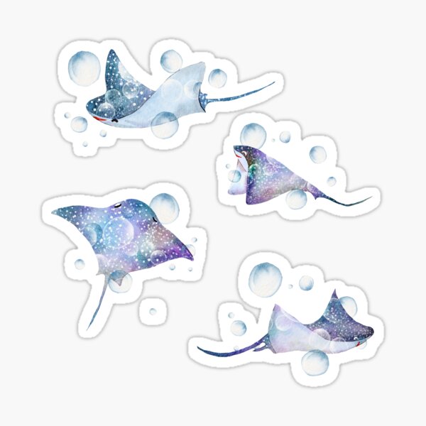 Item preview, Happy Manta Rays designed and sold by Nostraw.