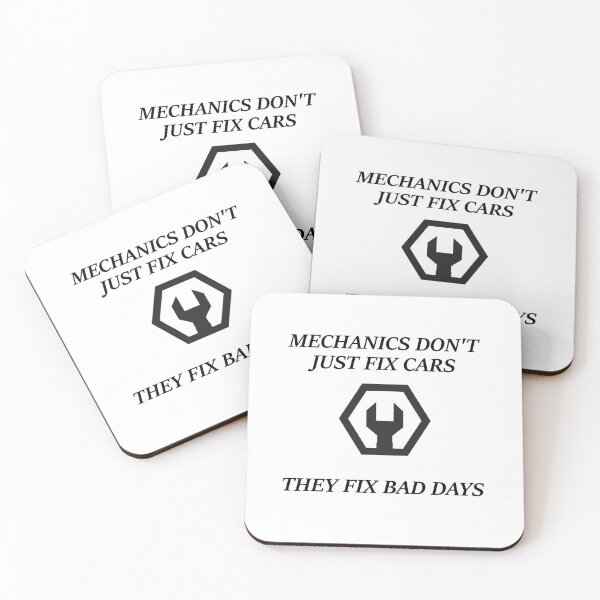 Item preview, Mechanic - Fixing Bad Days Black designed and sold by Standard Deviation Co.
