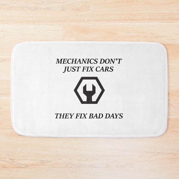 Item preview, Mechanic - Fixing Bad Days Black designed and sold by Standard Deviation Co.