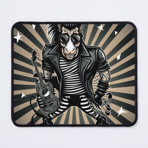Item preview, Zebra Rockera: the must-have for all rock lovers designed and sold by BeerBot.