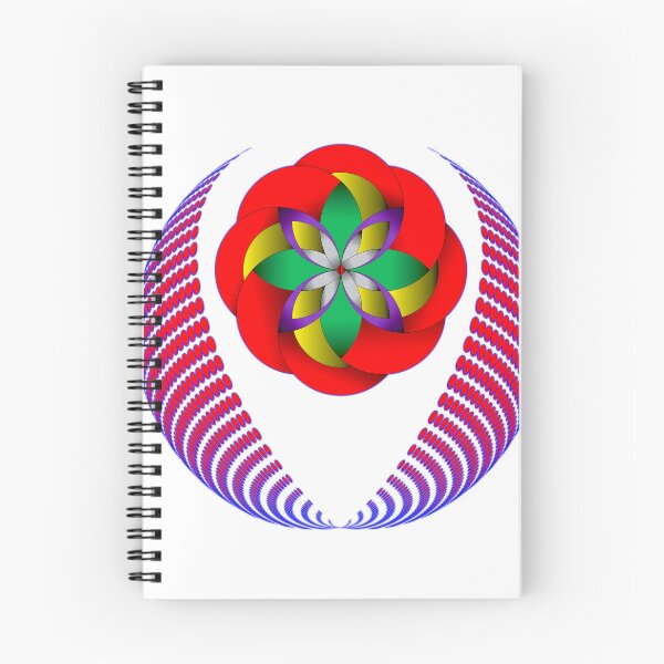 Item preview, A flower emerging from a circle of dots designed and sold by Bigrow.