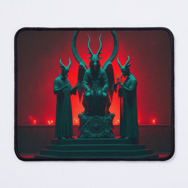 Item preview, Baphomet Priests of Darkness , Neon Red - Trending designed and sold by Dualism619.