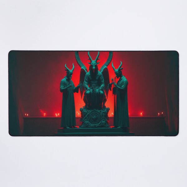 Item preview, Baphomet Priests of Darkness , Neon Red - Trending designed and sold by Dualism619.