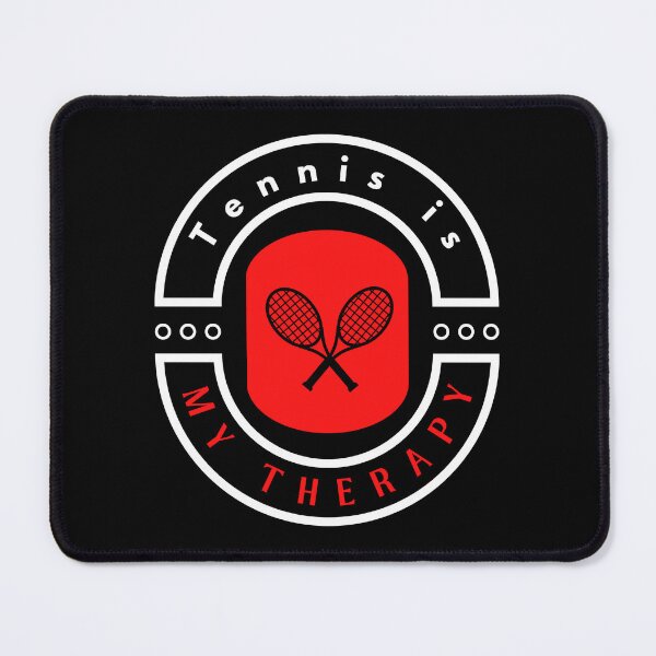 Item preview, Tennis is my therapy motivational design designed and sold by DigitalMagShop.