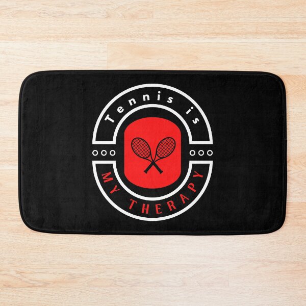 Item preview, Tennis is my therapy motivational design designed and sold by DigitalMagShop.