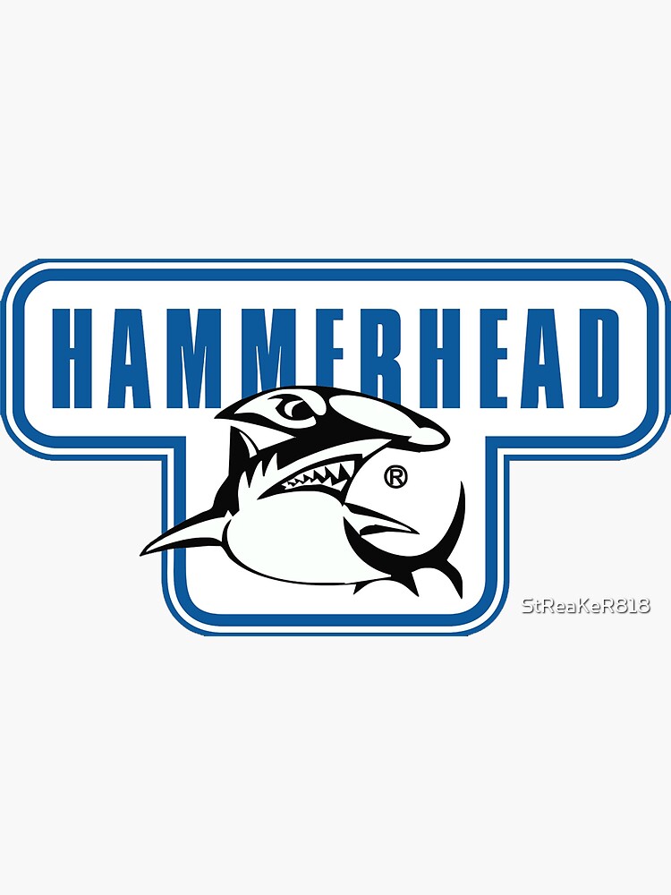 "Hammerhead Logo (no text)" Sticker by StReaKeR818 Redbubble