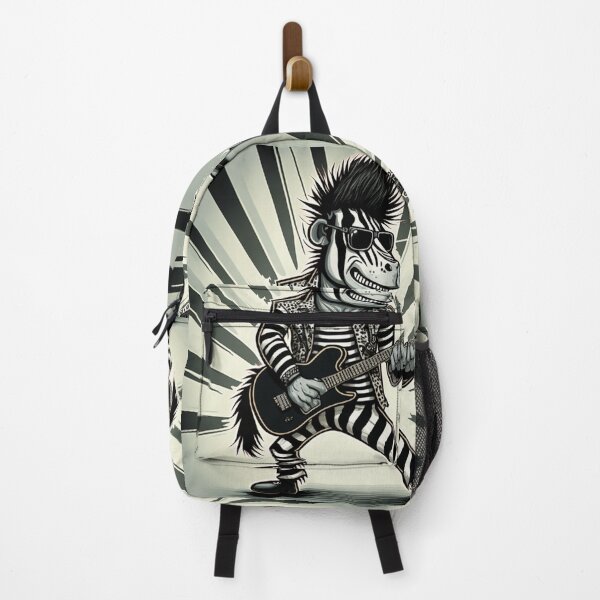 Item preview, Zebra Rockera: the must-have for all rock lovers designed and sold by BeerBot.