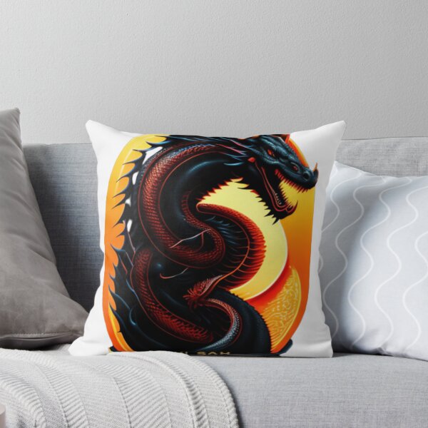 Item preview, The Black Sushi Dragon-The Black Sushi Dragon designed and sold by khajji 18.