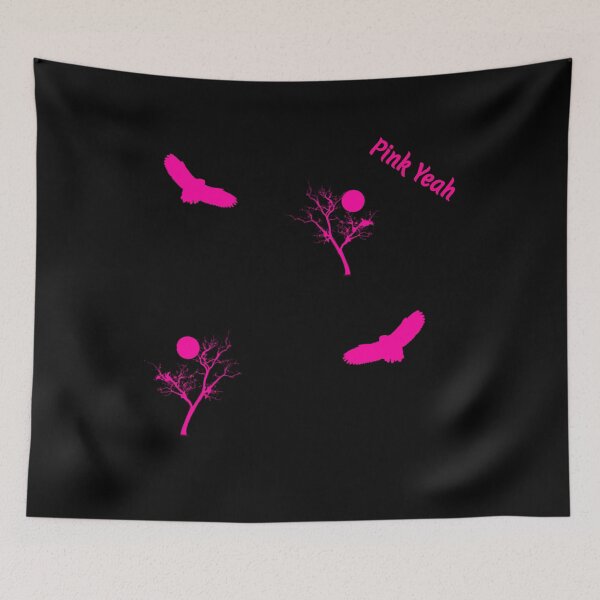 Item preview, Pink Midnight Owl and Moon Pattern designed and sold by Pink  Yeah.