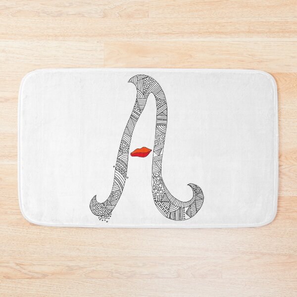Item preview, Funny letter A - sensual femininity designed and sold by WRECZ.