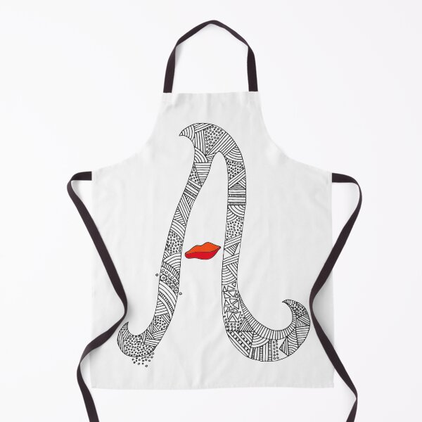 Item preview, Funny letter A - sensual femininity designed and sold by WRECZ.