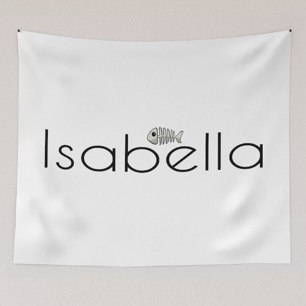 Aperçu de l'œuvre Isabella Fish Bone Name créée et vendue par ProjectX23.