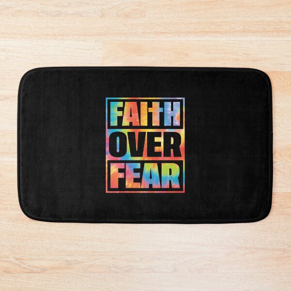 Item preview, Christian Quote Faith Over Fear Typography designed and sold by bolimj.