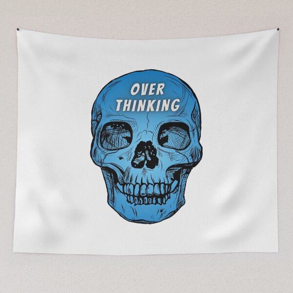 Item preview, OVER THINKING designed and sold by TRENDYBYNAHLA.