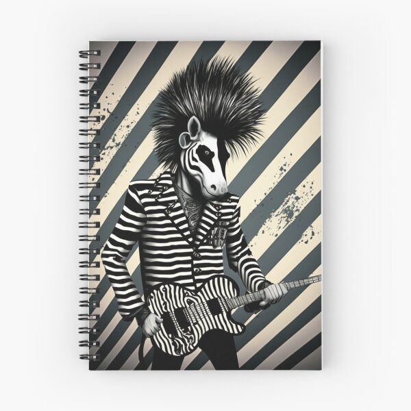 Item preview, Zebra Rockera: the must-have for all rock lovers designed and sold by BeerBot.