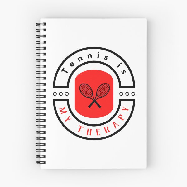 Item preview,  Tennis is my therapy motivational design designed and sold by DigitalMagShop.