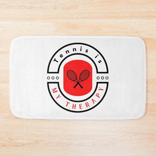 Item preview,  Tennis is my therapy motivational design designed and sold by DigitalMagShop.