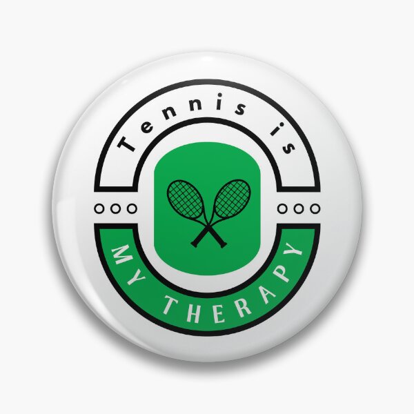 Artikelvorschau, Tennis ist meine Therapie Motivationsdesign entworfen und verkauft von DigitalMagShop.