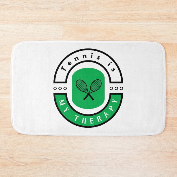 Item preview,   Tennis is my therapy motivational design designed and sold by DigitalMagShop.