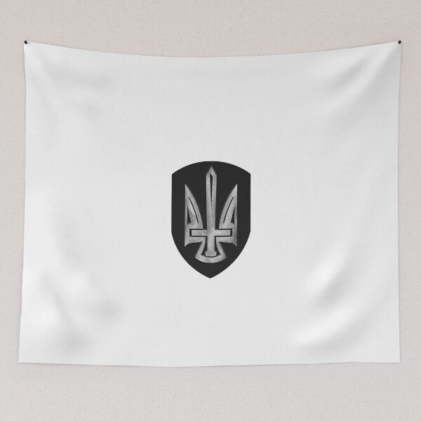 Item preview, President Volodymyr Zelensky - Small Ukrainian Trident Tryzub With Sword designed and sold by Aide.