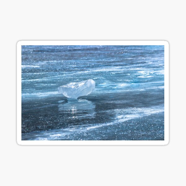 Ice diamond of Baikal Sticker