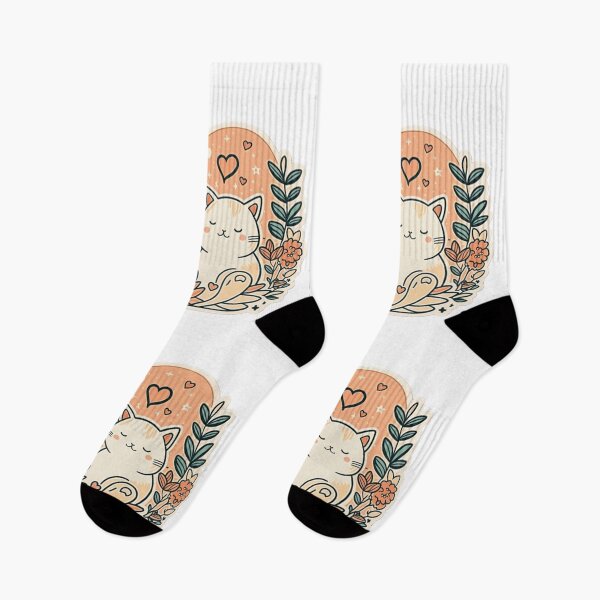 Item preview, Cute love cats designed and sold by ShopLeilaArt.