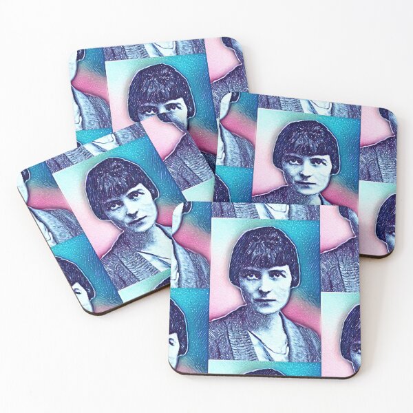 Item preview, Katherine Mansfield Artwork | Katherine Mansfield Portrait | Katherine Mansfield Wall Art  designed and sold by Suyogsonar25.