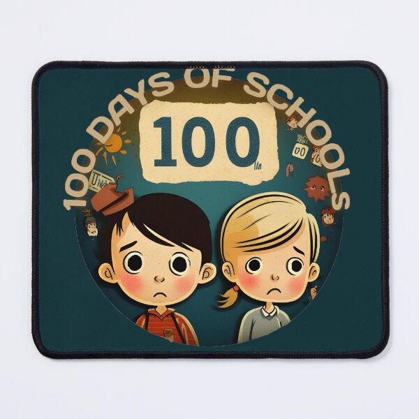 Item preview, 100 DAYS OF SCHOOL. Sticker Sticker designed and sold by joesefamhend.