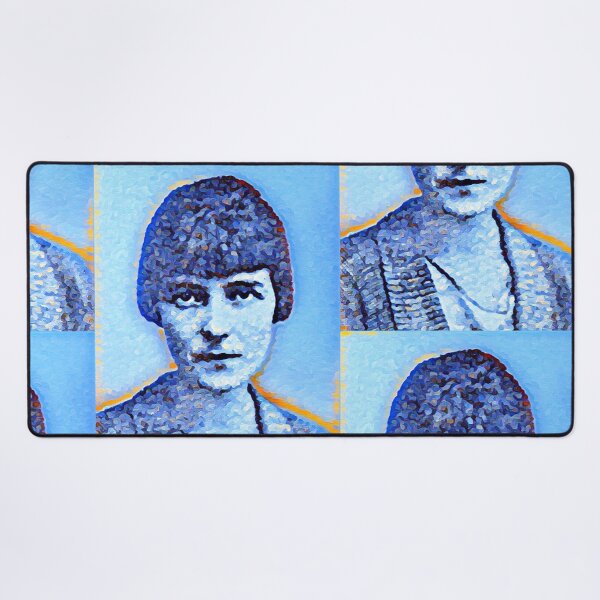 Item preview, Katherine Mansfield Artwork | Katherine Mansfield Portrait | Katherine Mansfield Wall Art designed and sold by Suyogsonar25.