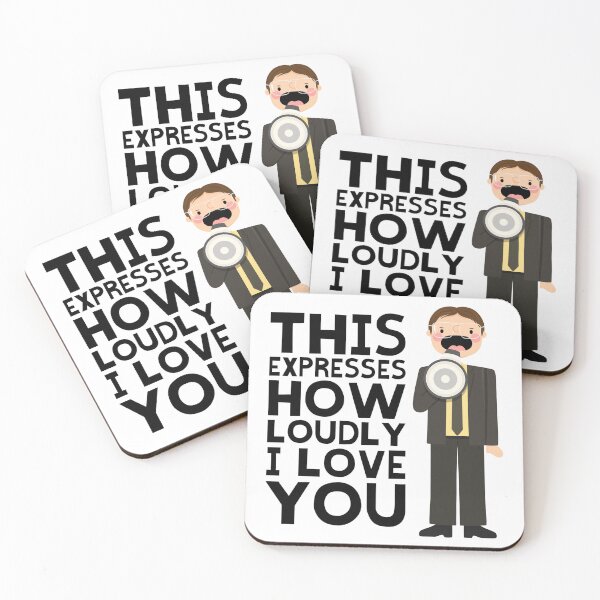 Item preview, The Office Dwight “This expresses how loudly I love you” designed and sold by cutermelon.