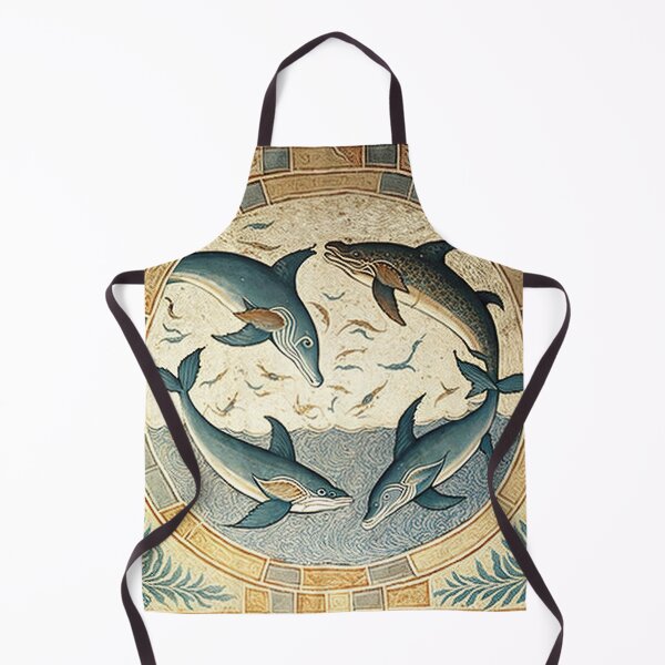 Item preview, Minoan Dplphin Mosaic Fresco - Crete - Ancient Cretan History - Minos designed and sold by Styrman.